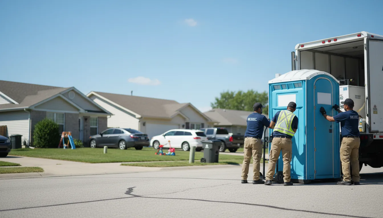 Standard Porta Potty Rentals in Macon, IL near me
